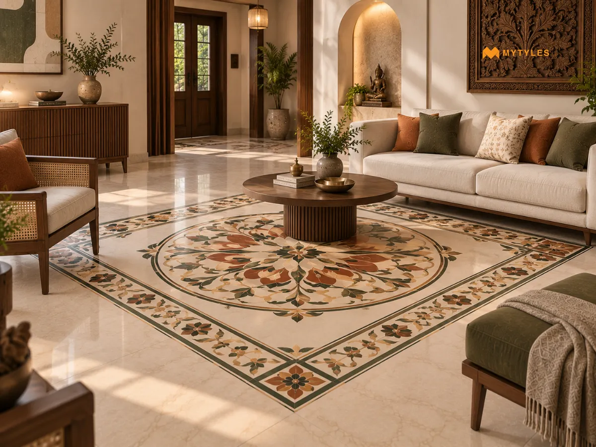 Bring Rangoli Inspired Detail Into the Centre